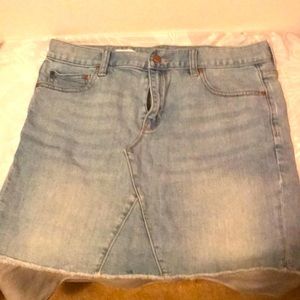 Gap 1969 denim skirt